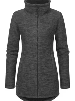 Ragwear Damen Strickjacke - Miram Melange in grau