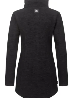 Ragwear Damen Strickjacke - Miram Melange in schwarz
