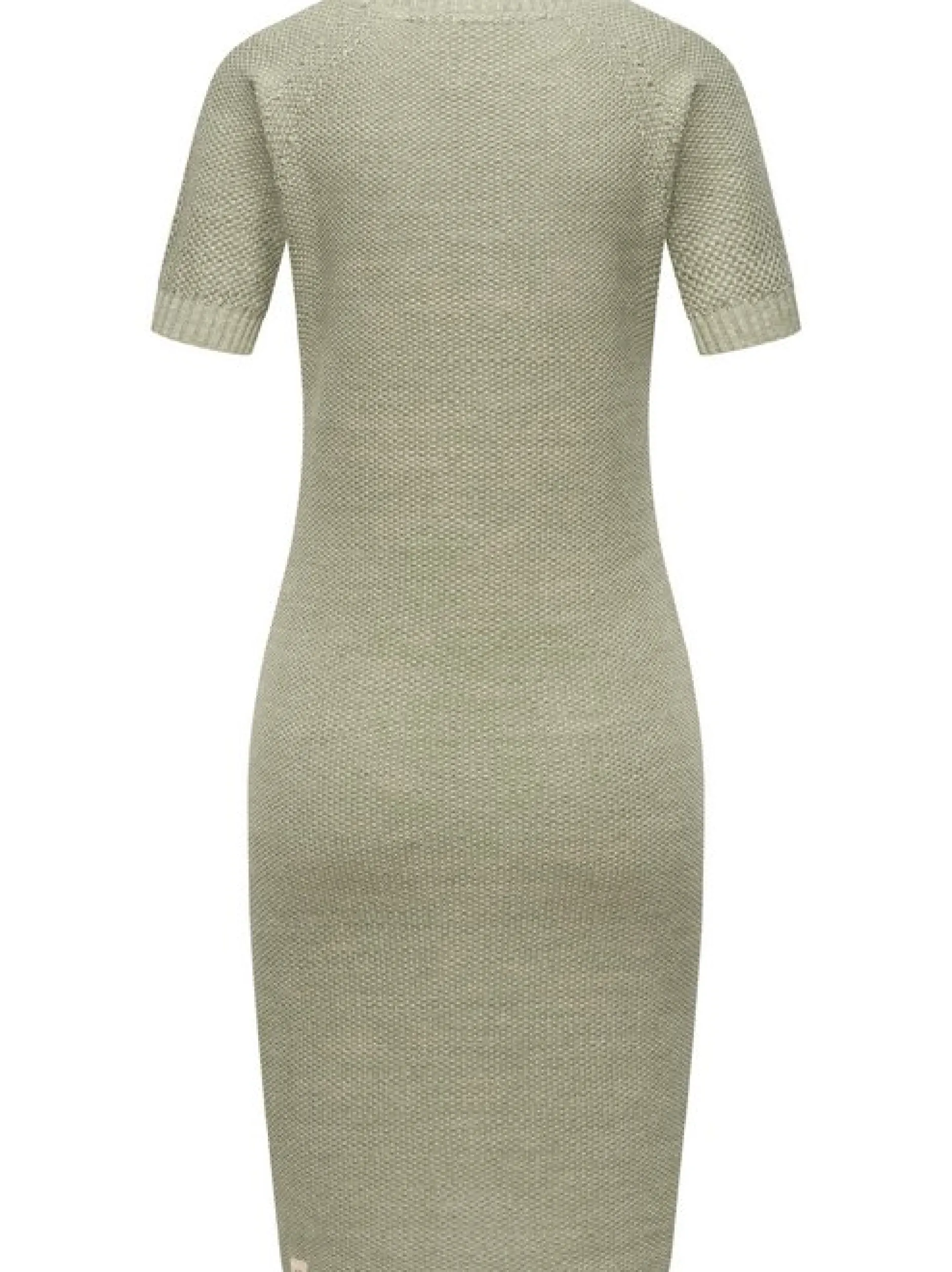 Ragwear Damen Strickkleid - Kolya in grün - Länge: kurz