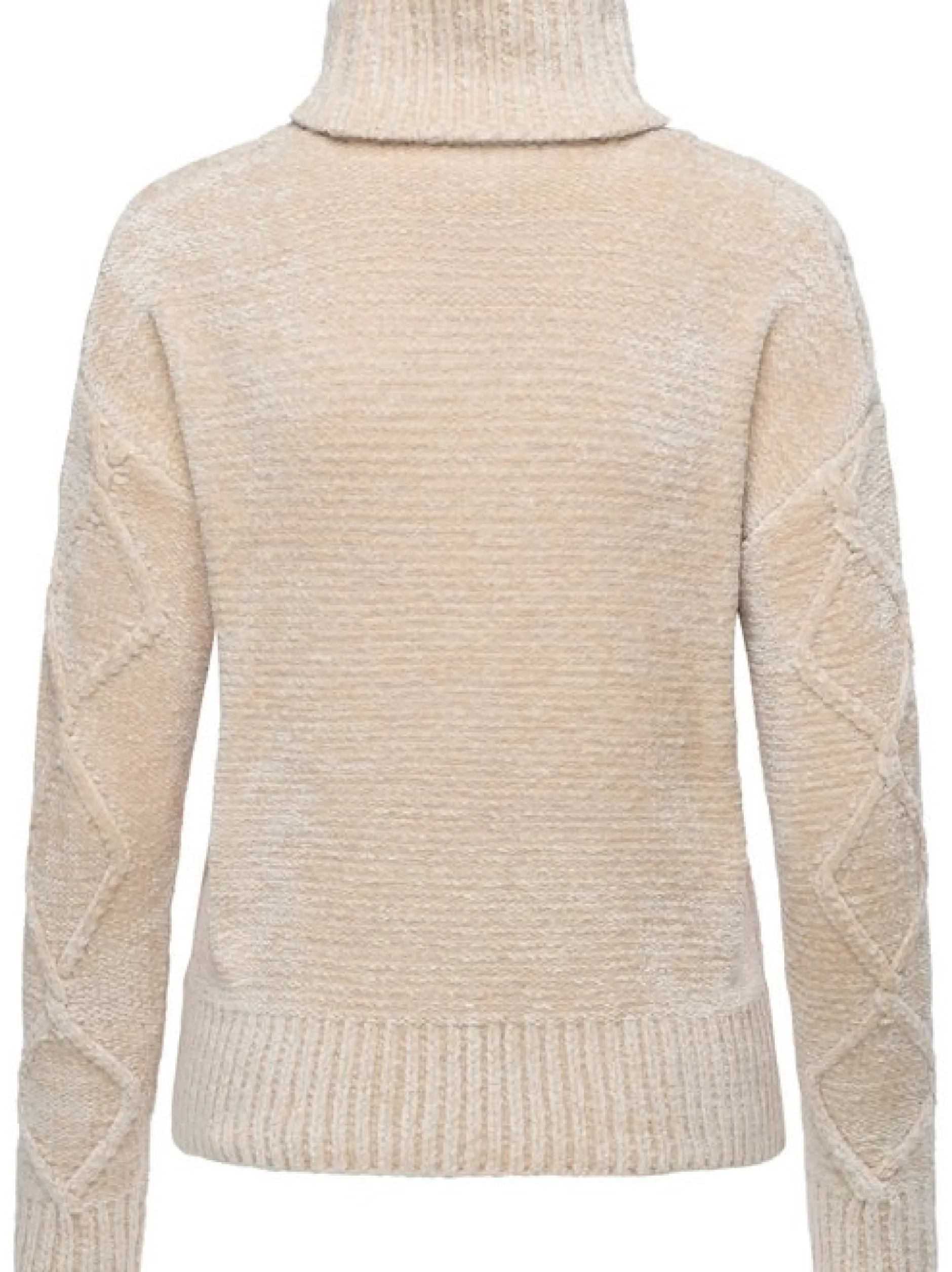 Ragwear Damen Strickpullover - Janna Short in ecru