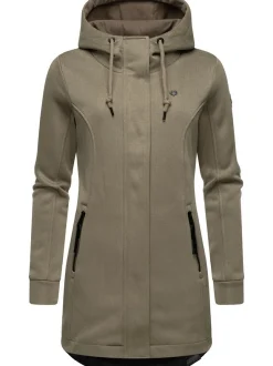 Ragwear Damen Sweatjacke - Letti Bonded in braun