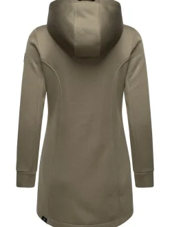 Ragwear Damen Sweatjacke - Letti Bonded in braun