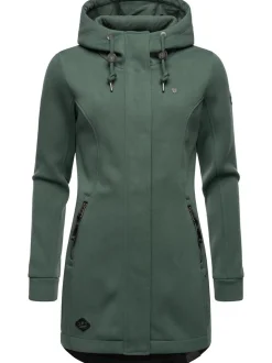 Ragwear Damen Sweatjacke - Letti Bonded in grün