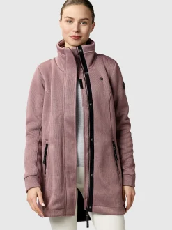 Ragwear Damen Sweatjacke - Letrice Bonded in lila