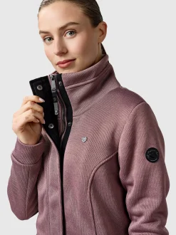 Ragwear Damen Sweatjacke - Letrice Bonded in lila
