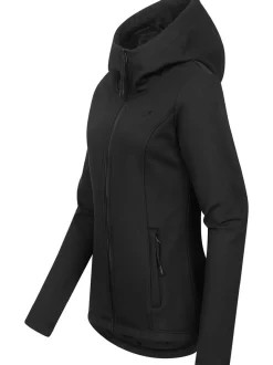 Ragwear Damen Sweatjacke - Lyshka in schwarz