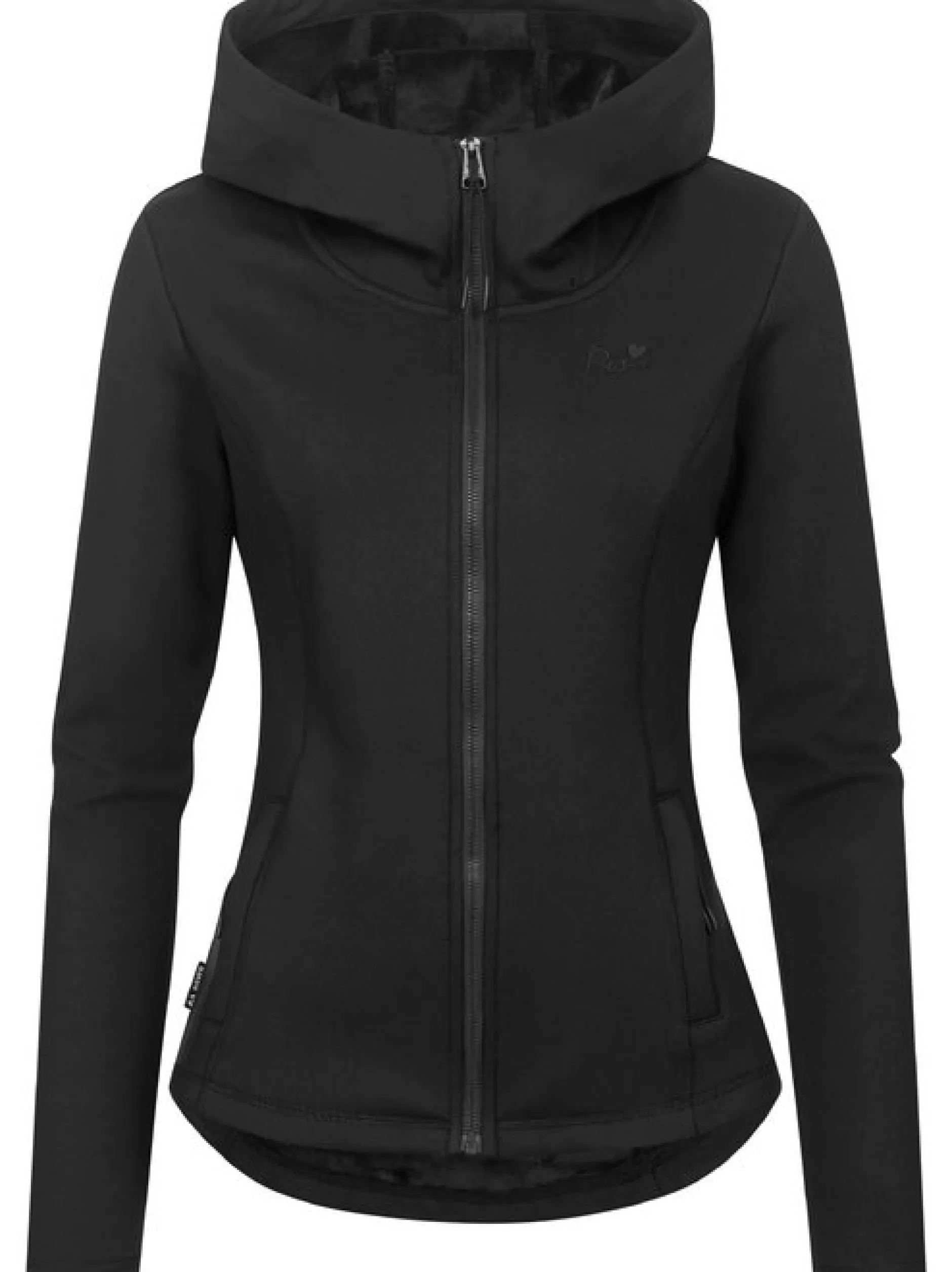 Ragwear Damen Sweatjacke - Lyshka in schwarz