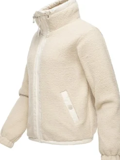 Ragwear Damen Sweatjacke - Nordicka in beige