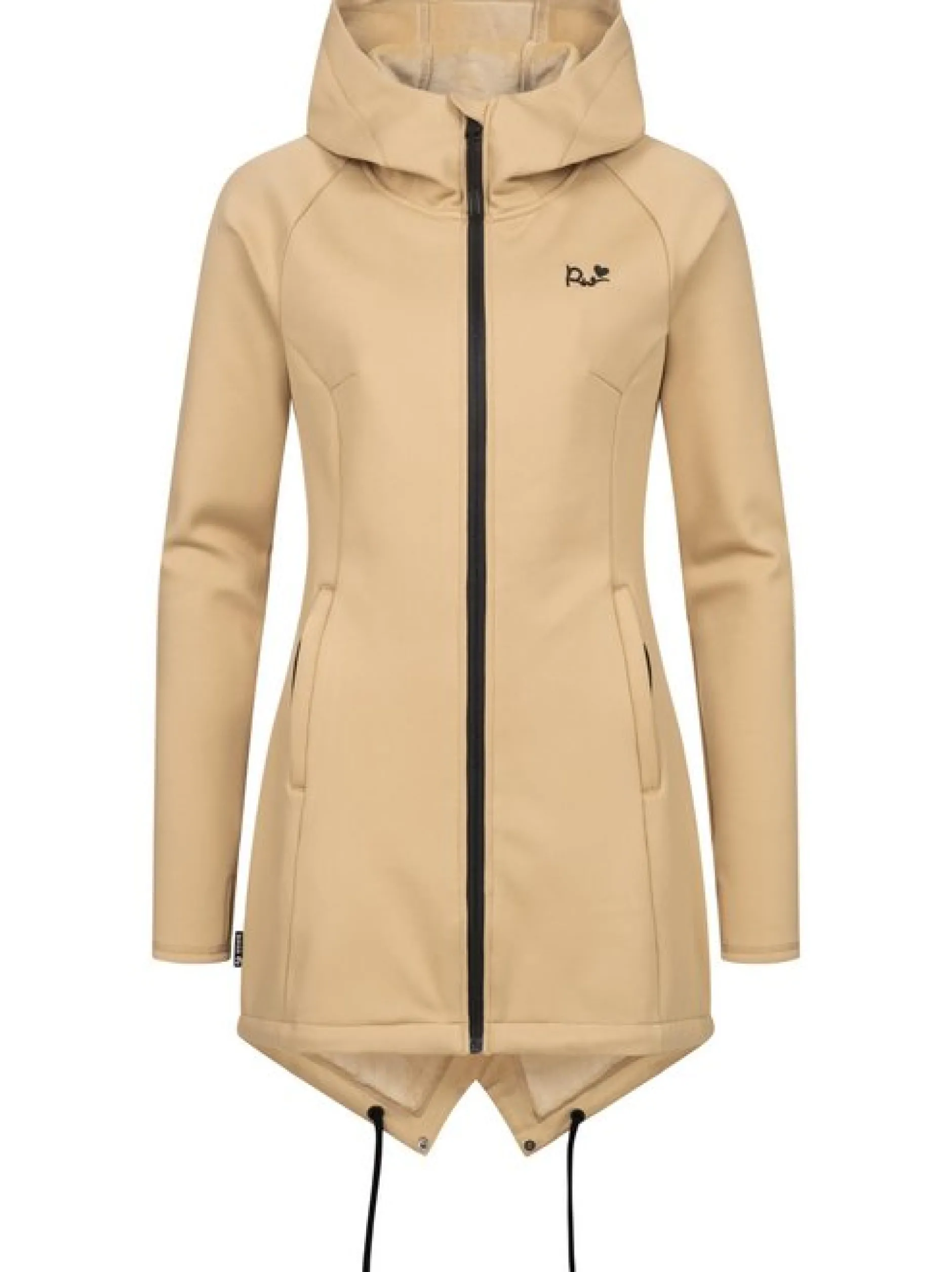 Ragwear Damen Sweatjacke - Wingi in taupe