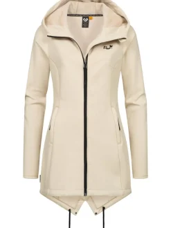 Ragwear Damen Sweatjacke - Wingi in ecru