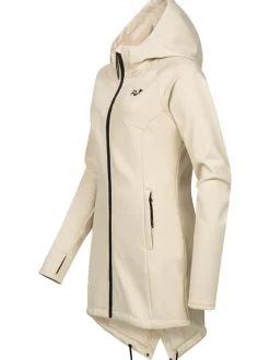Ragwear Damen Sweatjacke - Wingi in ecru