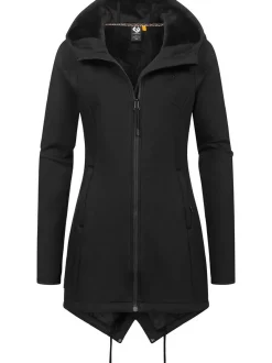 Ragwear Damen Sweatjacke - Wingi in schwarz