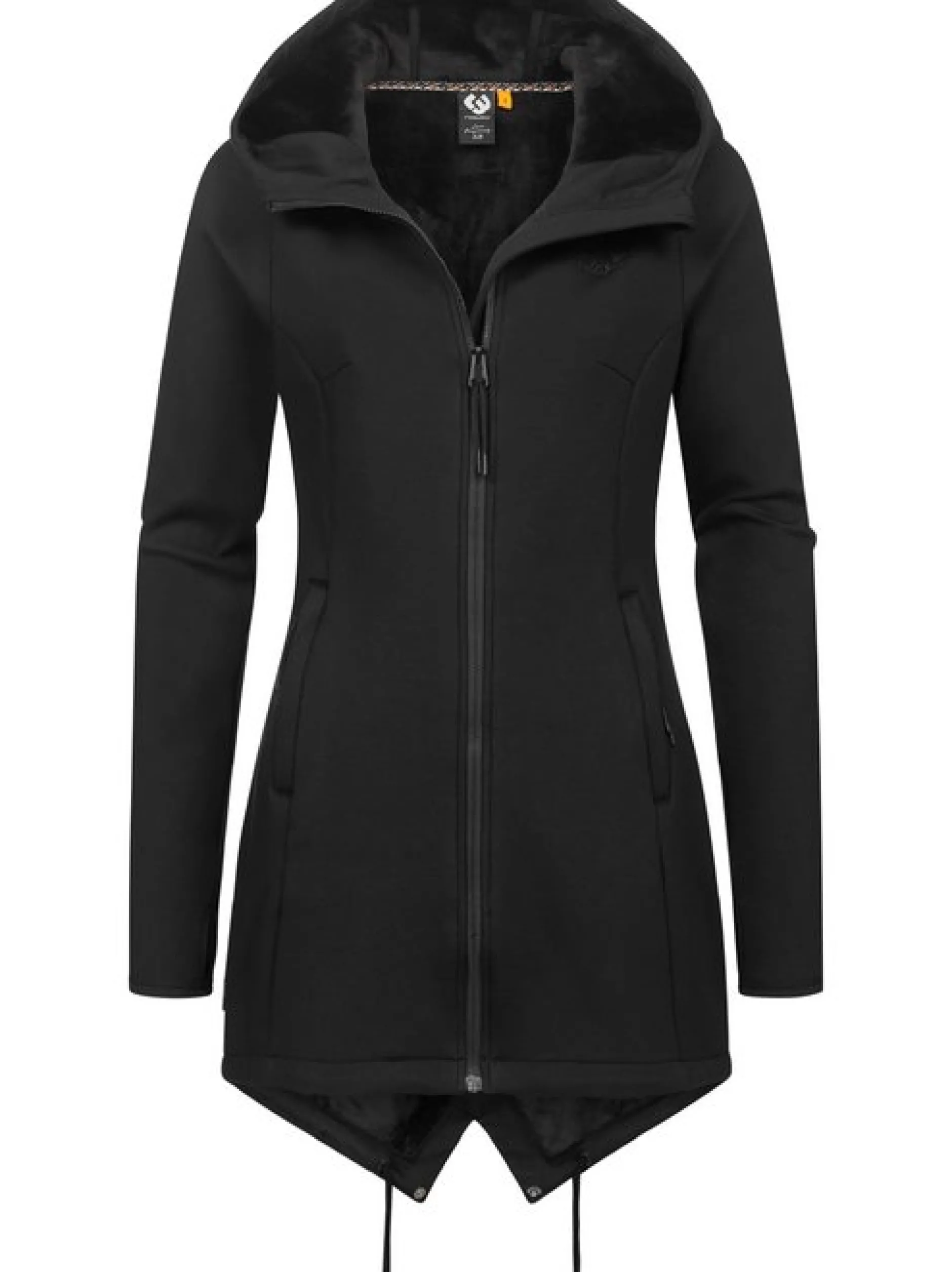 Ragwear Damen Sweatjacke - Wingi in schwarz