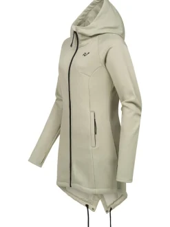 Ragwear Damen Sweatjacke - Wingi in beige