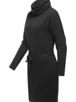 Ragwear Damen Sweatkleid - Babett Dress Intl. in grau