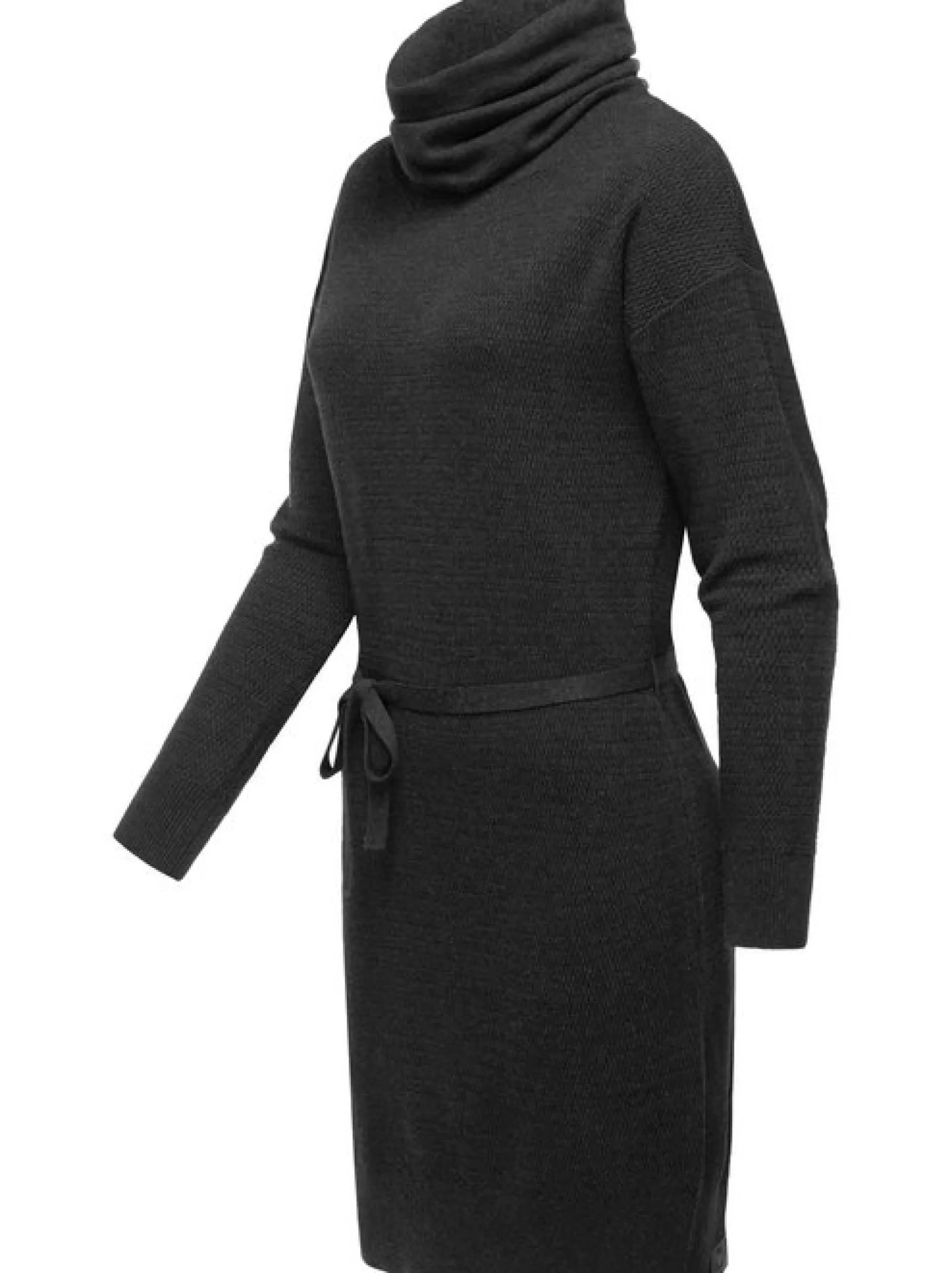 Ragwear Damen Sweatkleid - Babett Dress Intl. in grau