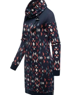Ragwear Damen Sweatkleid - Chlloe Aztec YOUMODO in marine