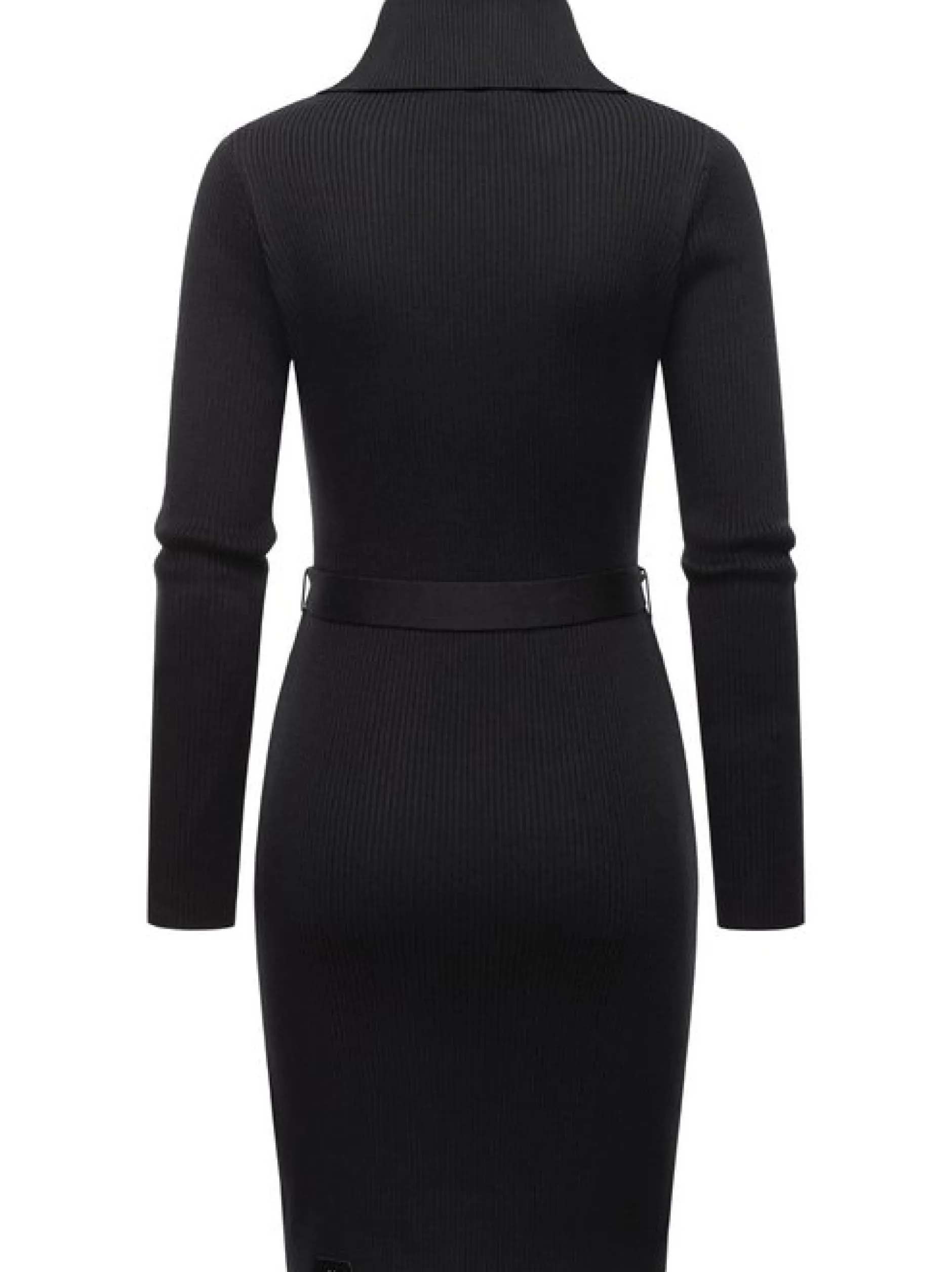 Ragwear Damen Sweatkleid - Miyya in schwarz