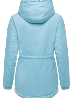 Ragwear Damen Winterjacke - Dankka Warm in hellblau