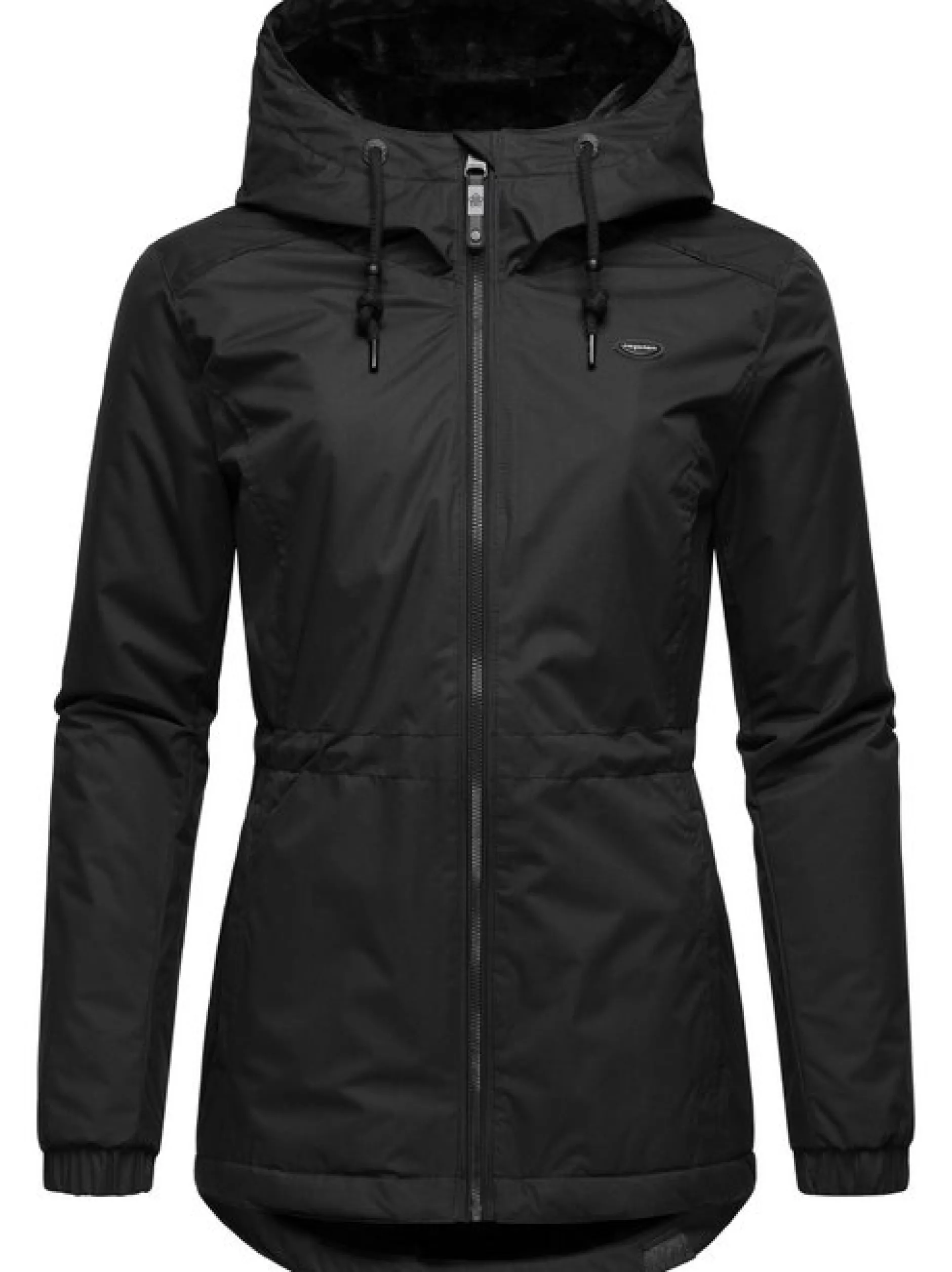 Ragwear Damen Winterjacke - Dankka Warm in schwarz