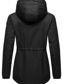 Ragwear Damen Winterjacke - Dankka Warm in schwarz