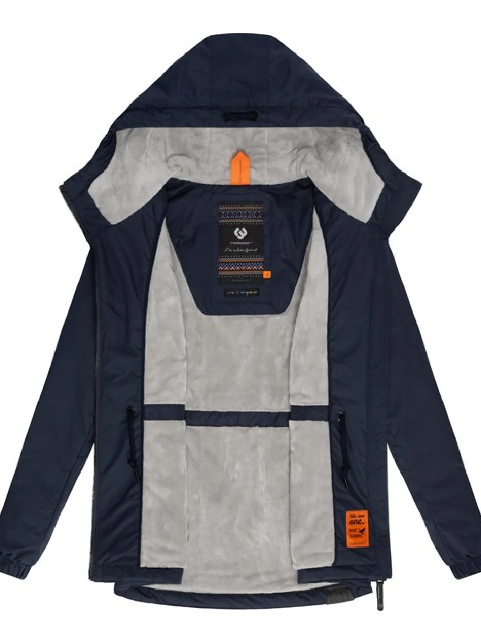 Ragwear Damen Winterjacke - Dankka Warm in marine