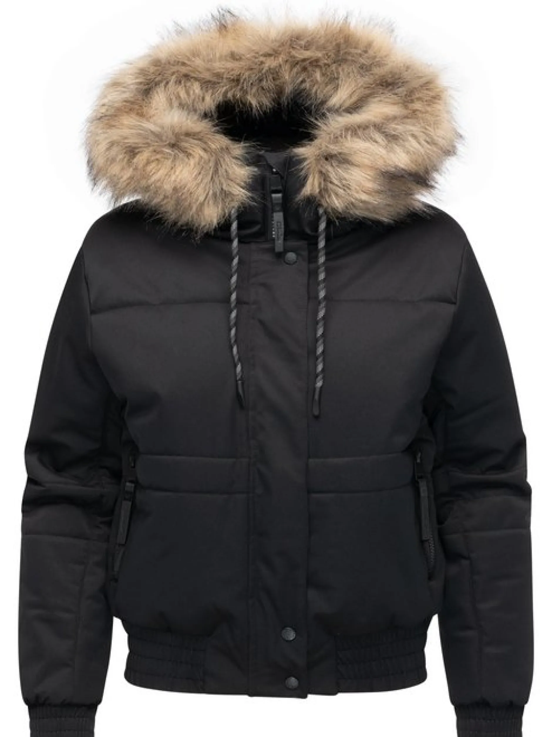 Ragwear Damen Winterjacke - Deluxia YOUMODO in schwarz
