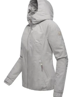 Ragwear Damen Winterjacke - Dizzie Warm Rain in grau