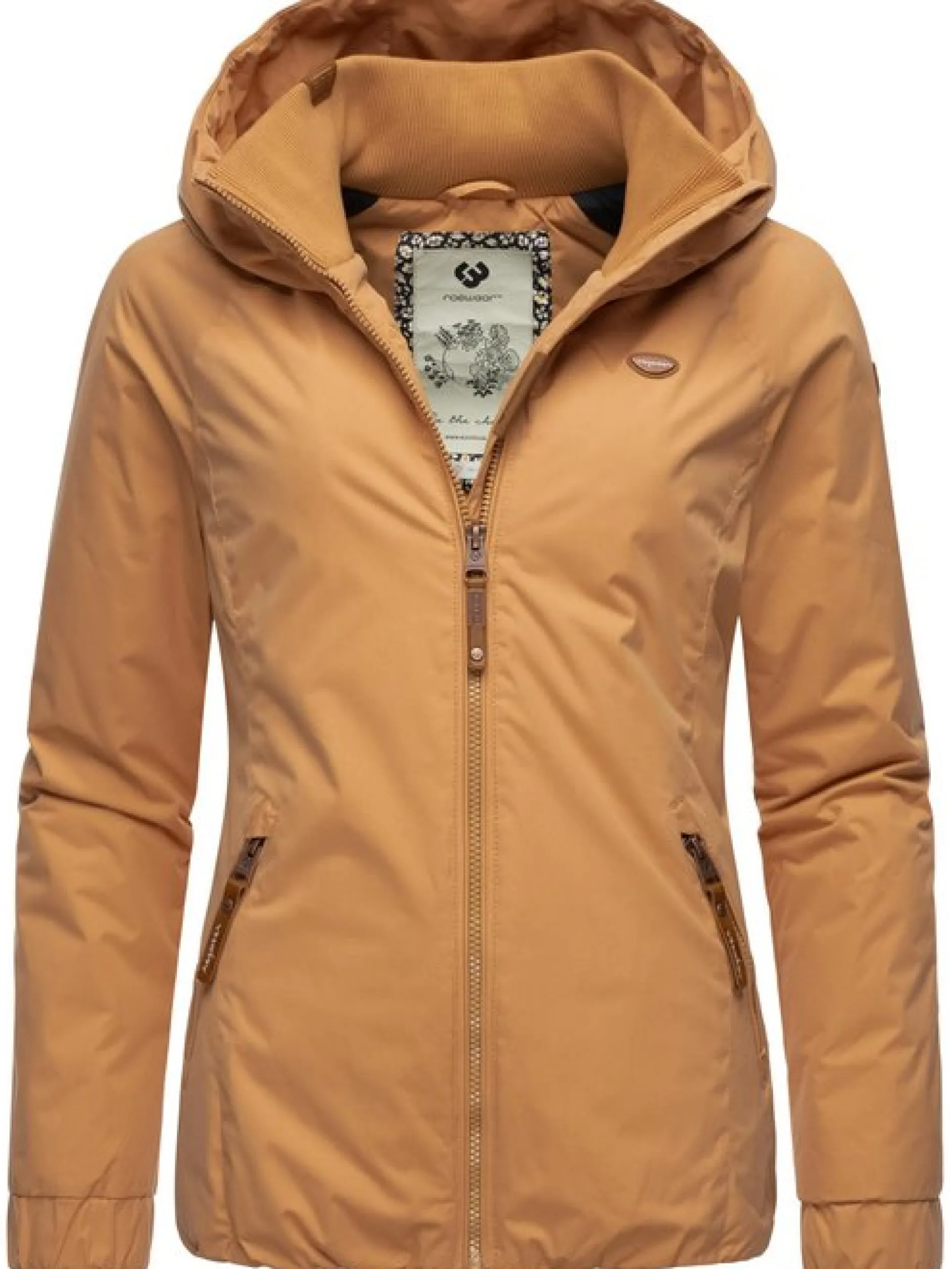 Ragwear Damen Winterjacke - Dizzie Winter in beige