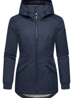 Ragwear Damen Winterjacke - Dowey Warm in marine