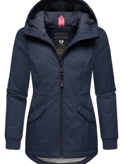 Ragwear Damen Winterjacke - Dowey Warm in marine