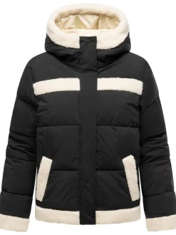 Ragwear Damen Winterjacke - Editah YOUMODO in schwarz