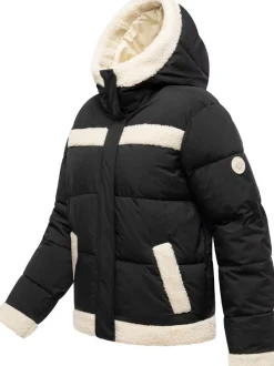 Ragwear Damen Winterjacke - Editah YOUMODO in schwarz