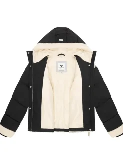 Ragwear Damen Winterjacke - Editah YOUMODO in schwarz