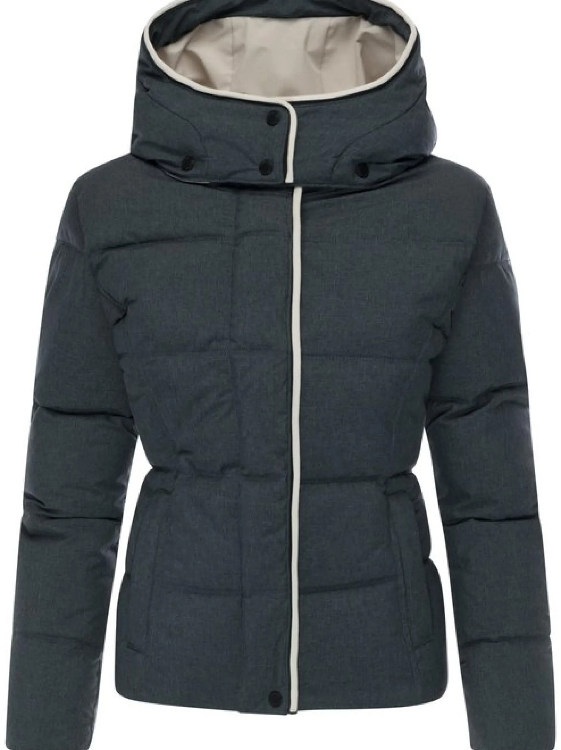 Ragwear Damen Winterjacke - Gleama Melange YOUMODO in grau