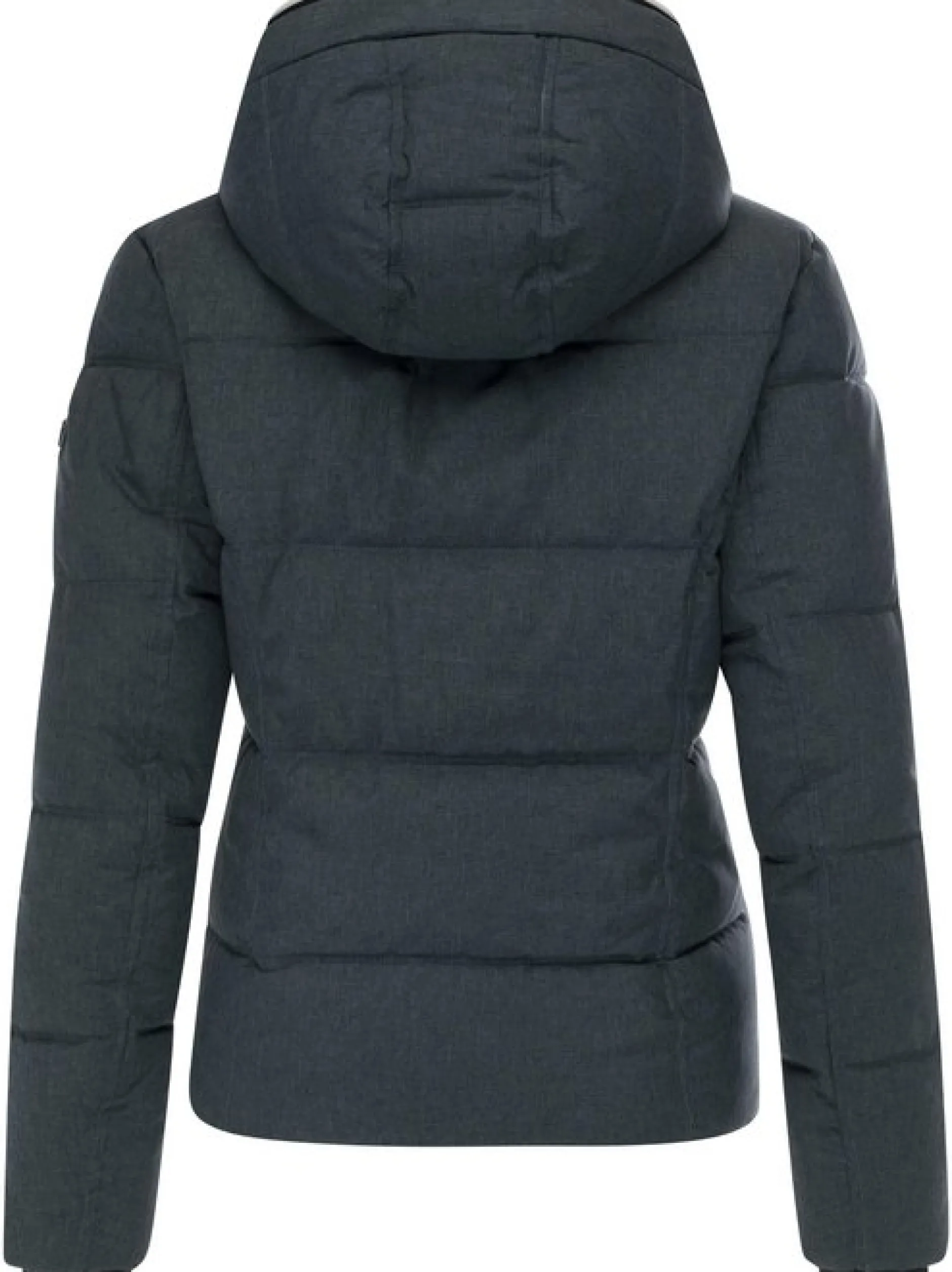 Ragwear Damen Winterjacke - Gleama Melange YOUMODO in grau