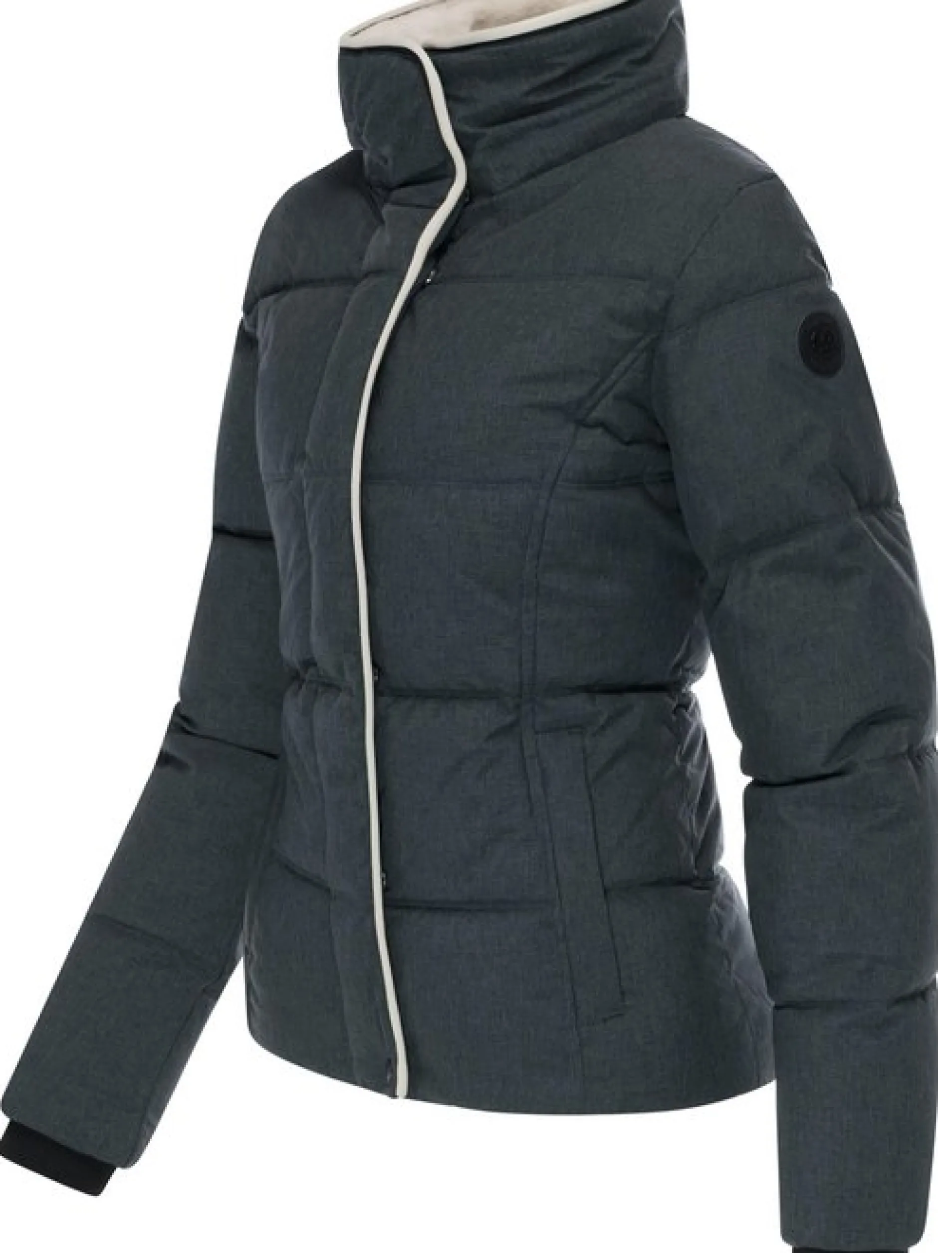 Ragwear Damen Winterjacke - Gleama Melange YOUMODO in grau