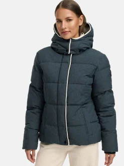 Ragwear Damen Winterjacke - Gleama Melange YOUMODO in grau