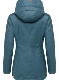 Ragwear Damen Winterjacke - Gordon in blue stone