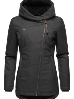 Ragwear Damen Winterjacke - Gordon in schwarz