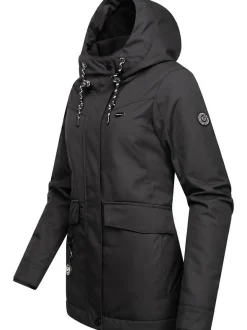 Ragwear Damen Winterjacke - Jazmin Remake II Intl. in schwarz