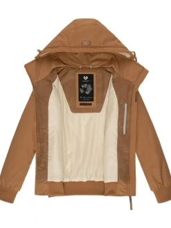 Ragwear Damen Winterjacke - Jotty Winter in braun