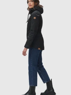 Ragwear Damen Winterjacke - Monade in schwarz
