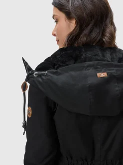 Ragwear Damen Winterjacke - Monade in schwarz