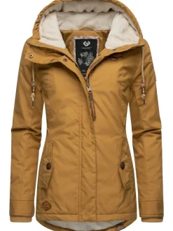 Ragwear Damen Winterjacke - Monade in camel