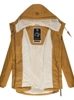 Ragwear Damen Winterjacke - Monade in camel