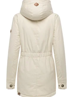 Ragwear Damen Winterjacke - Monadena Parka YOUMODO in ecru