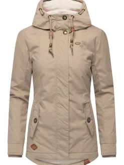 Ragwear Damen Winterjacke - Monade in taupe