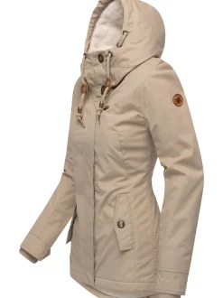 Ragwear Damen Winterjacke - Monade in taupe