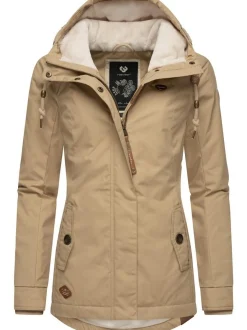Ragwear Damen Winterjacke - Monade in taupe
